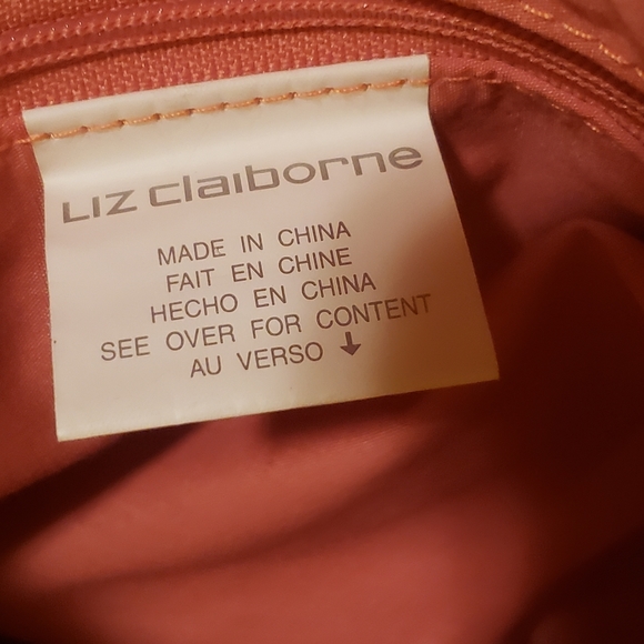 Vtg Liz Claiborne Purse/Handbag/Satchel Paper - Picture 3 of 11